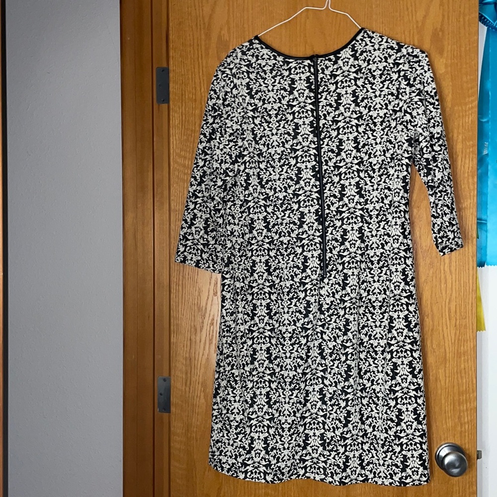 Black and white dress